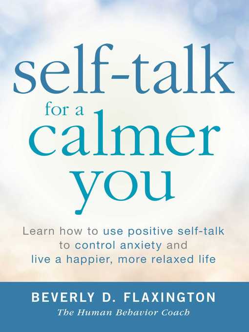 Title details for Self-Talk for a Calmer You by Beverly Flaxington - Wait list